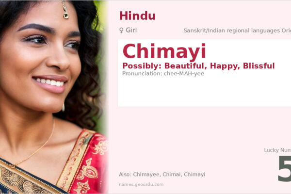 Chimayi Name Meaning — Origin, Gender & Details (2025)