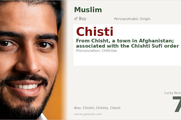 Chisti Name Meaning — Origin, History & Significance (2025)