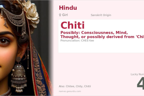 Chiti Name Meaning — Origin, Gender & Details (2025)