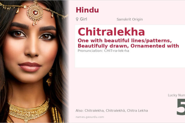 Chitralekha Name Meaning — Sanskrit Origin, Girl Hindu Name & Details (2025)
