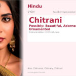 Chitrani Name Meaning and Details