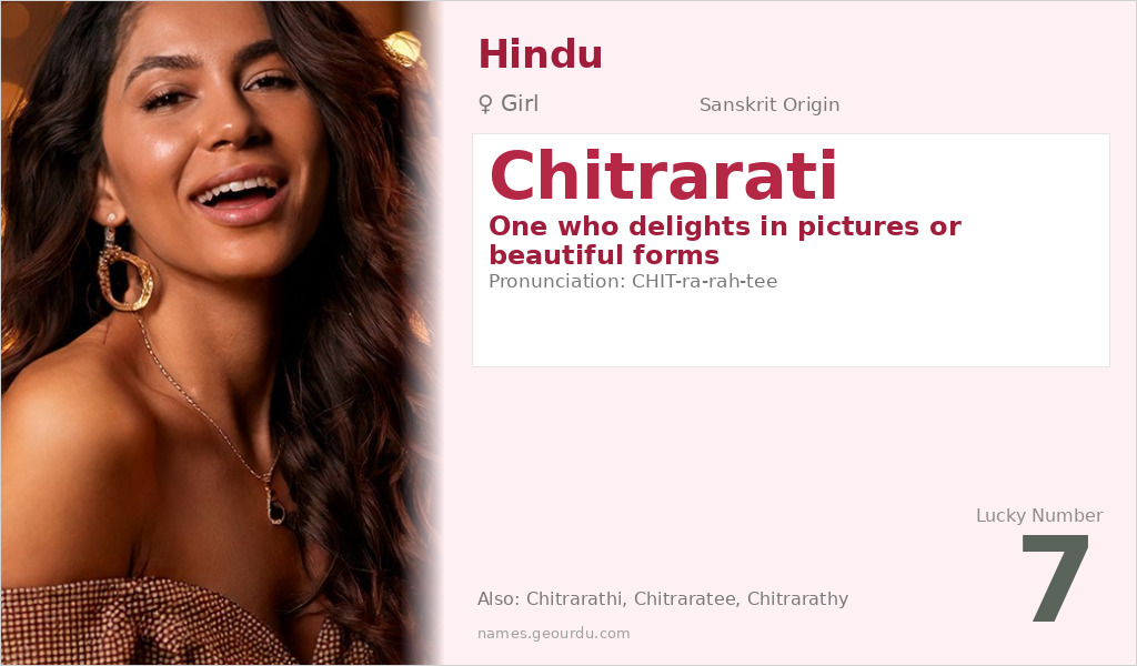 Chitrarati Name Meaning and Details