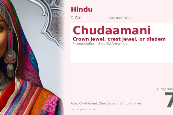 Chudaamani Meaning — Sanskrit Origin, Girl Name & Details (2025)