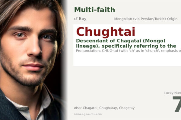 Chughtai Name Meaning — Mongol Origin, Boy Name & History (2025)
