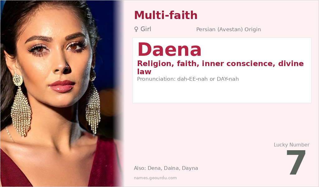 Daena Name Meaning and Details
