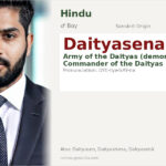 Daityasena Name Meaning and Details