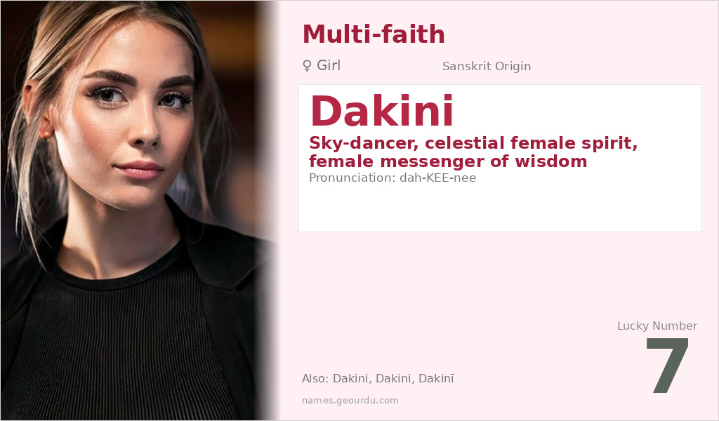 Dakini Name Meaning and Details