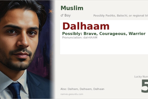 Dalhaam Name Meaning — Origin, Gender & Details (2025)