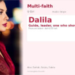 Dalila Name Meaning and Details