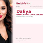 Daliya Name Meaning and Details