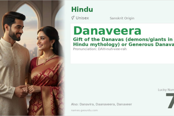 Danaveera Meaning — Sanskrit Origin, Gender & Hindu Mythology (2025)