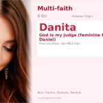 Danita Name Meaning and Details