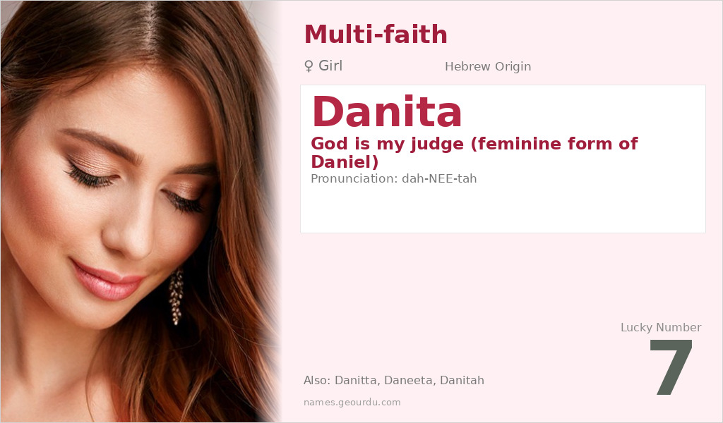 Danita Name Meaning and Details