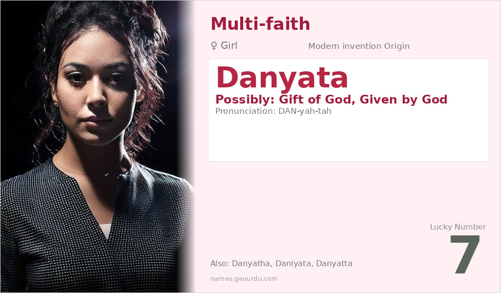 Danyata Name Meaning and Details