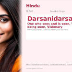 Darsanidarsani Name Meaning and Details