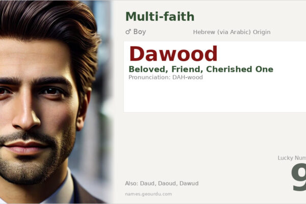 Dawood Name Meaning — Origin, Gender & Details (2025)