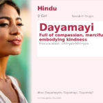 Dayamayi Name Meaning and Details