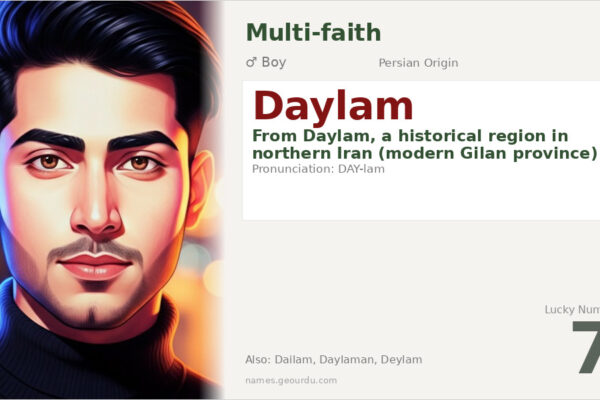 Daylam Name Meaning — Persian Origin, Boy’s Name & History (2025)