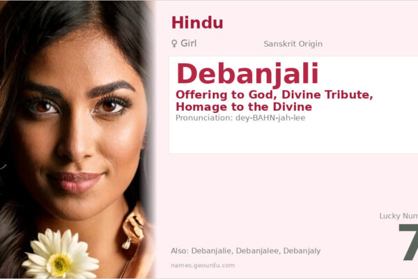 Debanjali Name Meaning — Sanskrit Origin, Girl Name & Details (2025)