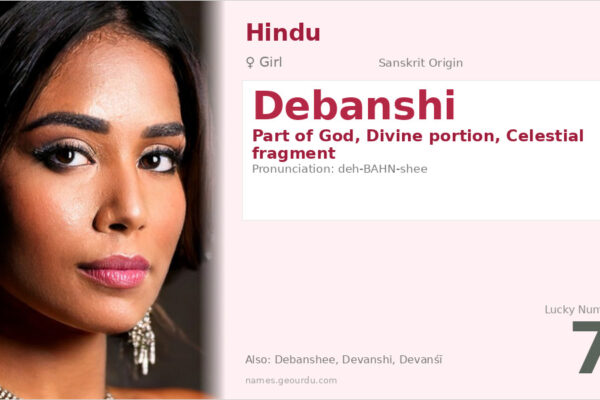 Debanshi Name Meaning — Sanskrit Origin, Girl Hindu Name & Details (2025)
