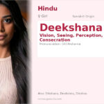 Deekshana Name Meaning and Details