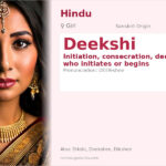 Deekshi Name Meaning and Details