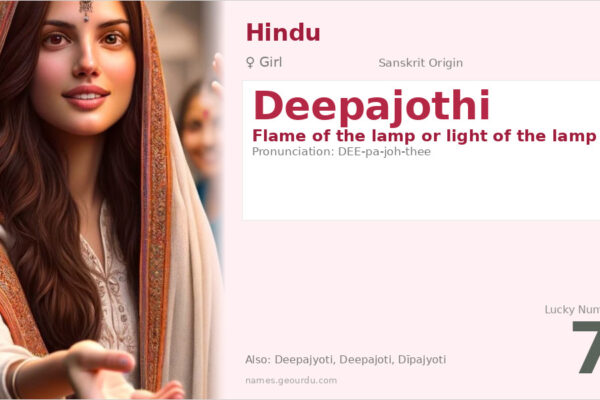 Deepajothi Meaning — Sanskrit Origin, Girl Name & Details (2025)