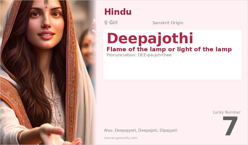 Deepajothi Name Meaning and Details