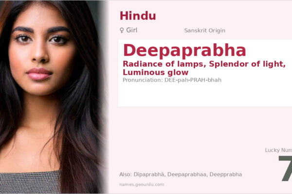 Deepaprabha Meaning — Sanskrit Origin, Girl Name & Details (2025)