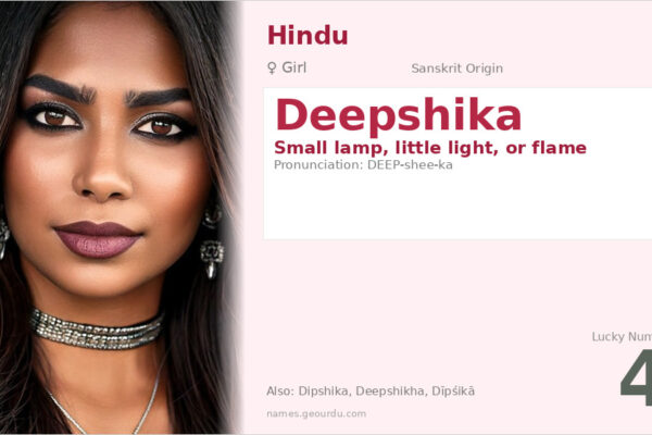 Deepshika Name Meaning — Sanskrit Origin, Girl Name & Details (2025)