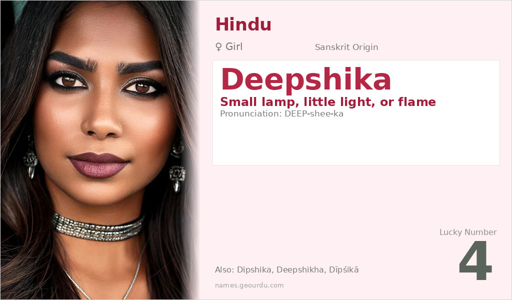 Deepshika Name Meaning and Details