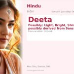 Deeta Name Meaning and Details