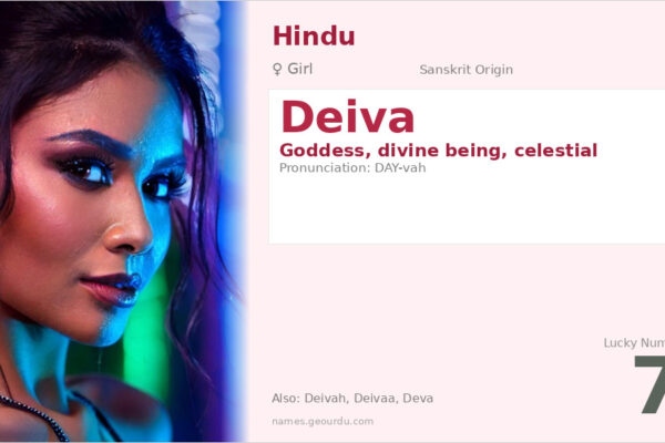 Deiva Name Meaning — Goddess Origin, Hindu Girl Name & Details (2025)
