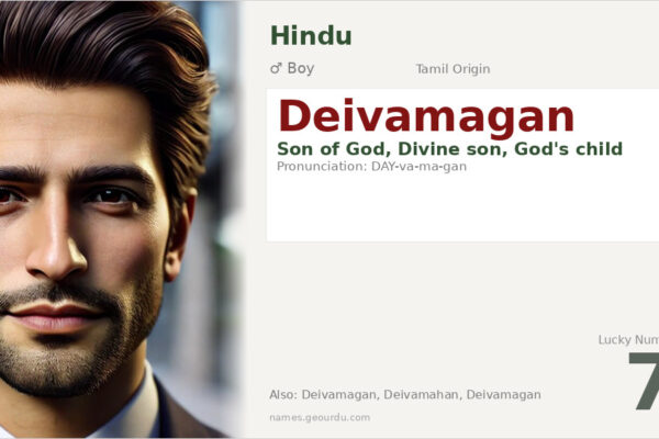 Deivamagan Meaning — Tamil Boy Name ‘Son of God’ (2025)