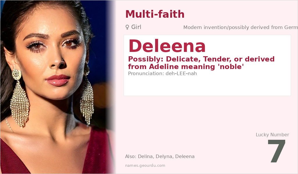 Deleena Name Meaning and Details
