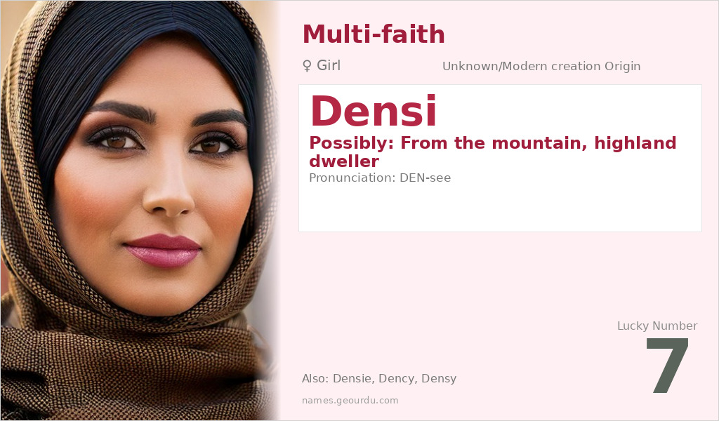 Densi Name Meaning and Details