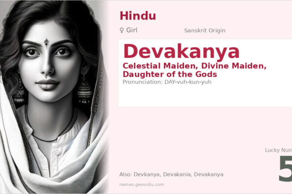 Devakanya Name Meaning — Sanskrit Origin, Girl Hindu Name & Details (2025)