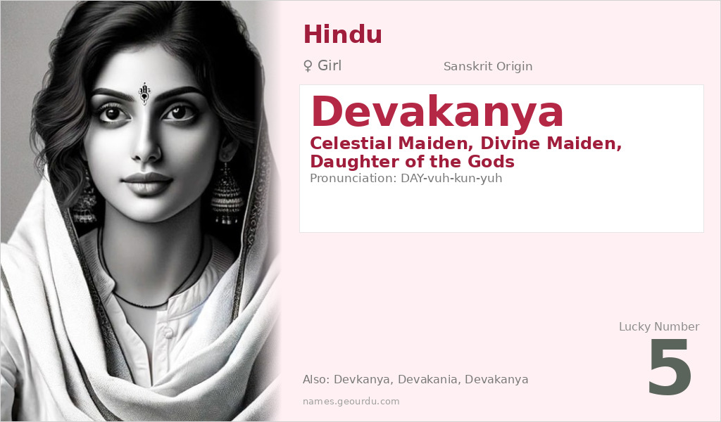 Devakanya Name Meaning and Details