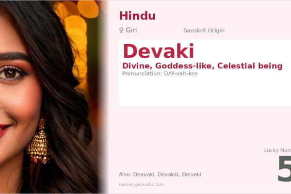 Devaki Name Meaning — Sanskrit Origin, Girl Name & Hindu Significance (2025)