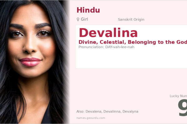 Devalina Name Meaning — Divine Origin, Girl Hindu Name & Details (2025)