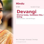Devangi Name Meaning and Details