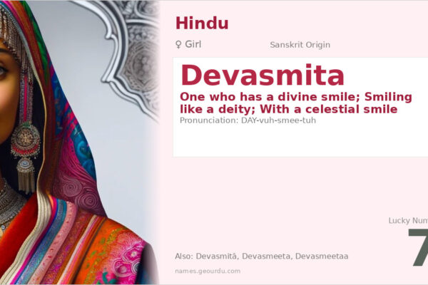 Devasmita Name Meaning — Divine Smile Origin & Details (2025)