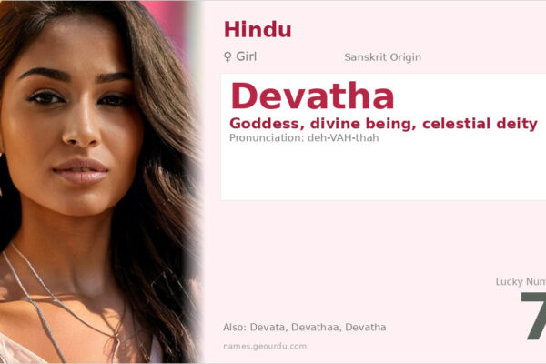Devatha Name Meaning — Sanskrit Origin, Goddess & Details (2025)