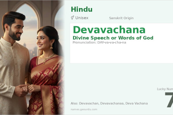 Devavachana Meaning — Divine Speech Name Origin & Details (2025)