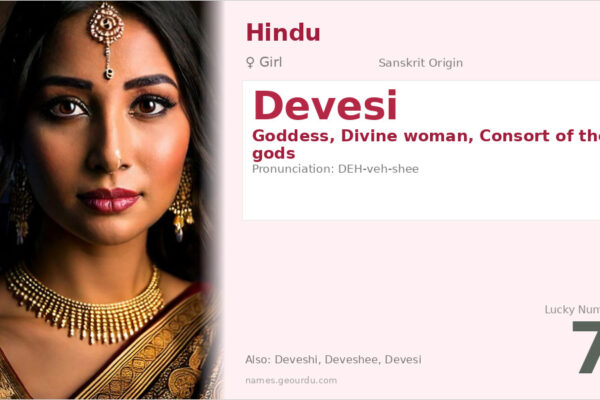 Devesi Name Meaning — Sanskrit Origin, Goddess & Details (2025)