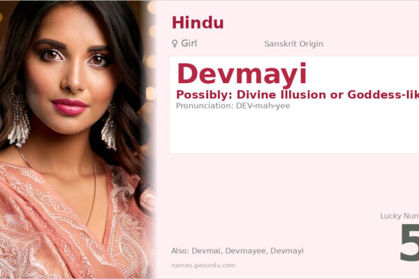 Devmayi Name Meaning — Origin, Gender & Details (2025)