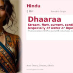 Dhaaraa Name Meaning and Details