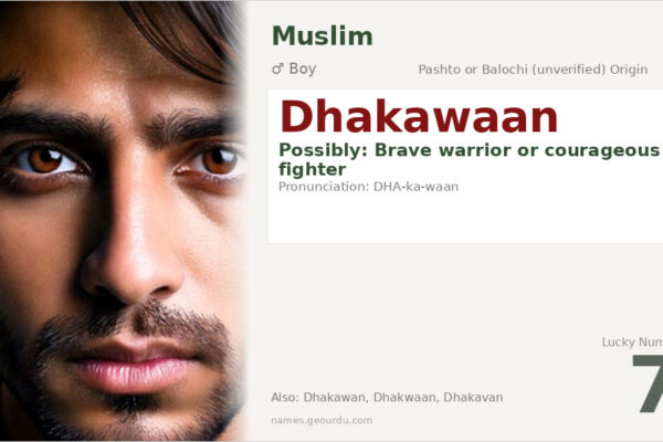 Dhakawaan Name Meaning — Origin, Gender & Details (2025)