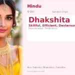 Dhakshita Name Meaning and Details