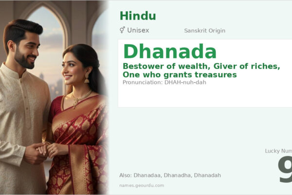 Dhanada Name Meaning — Sanskrit Origin, Gender & Details (2025)